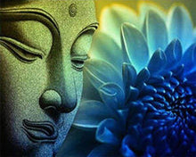 Laden Sie das Bild in den Galerie-Viewer, Diamond Painting, Buddha und Seerose