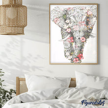 Laden Sie das Bild in den Galerie-Viewer, Diamond Painting | Diamond Painting - Elephant Design | animals Diamond Painting Animals elephants | FiguredArt