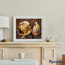 Laden Sie das Bild in den Galerie-Viewer, Diamond Painting | Diamond Painting - Coffee and biscuits | Diamond Painting kitchen kitchen | FiguredArt