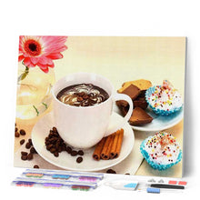 Laden Sie das Bild in den Galerie-Viewer, Diamond Painting | Diamond Painting - My Childhood CafÃ© | Diamond Painting kitchen kitchen | FiguredArt