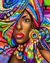 Laden Sie das Bild in den Galerie-Viewer, Diamond Painting – Exotische Frau