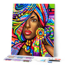 Laden Sie das Bild in den Galerie-Viewer, Diamond Painting | Diamond Painting - Exotic Woman | Diamond Painting Discover the World discover the world | FiguredArt