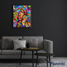 Laden Sie das Bild in den Galerie-Viewer, Diamond Painting | Diamond Painting - Exotic Woman | Diamond Painting Discover the World discover the world | FiguredArt