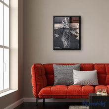 Laden Sie das Bild in den Galerie-Viewer, Diamond Painting | Diamond Painting - Reflective Tiger and Lion | animals Diamond Painting Animals lions tigers | FiguredArt