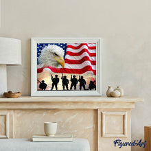Laden Sie das Bild in den Galerie-Viewer, Diamond Painting | Diamond Painting - US Soldiers | Diamond Painting Other other | FiguredArt