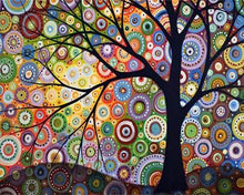 Laden Sie das Bild in den Galerie-Viewer, Diamond Painting – Baum des Lebens 2 – 40 x 50 cm auf Keilrahmen gespannt | Figured'Art