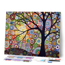 Laden Sie das Bild in den Galerie-Viewer, Diamond Painting – Baum des Lebens 2 – 40 x 50 cm auf Keilrahmen gespannt | Figured'Art