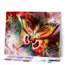 Laden Sie das Bild in den Galerie-Viewer, Diamond Painting | Diamond Painting - Colorful Butterfly | animals butterflies Diamond Painting Animals | FiguredArt
