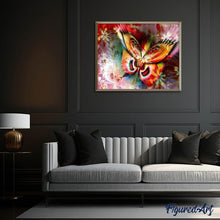 Laden Sie das Bild in den Galerie-Viewer, Diamond Painting | Diamond Painting - Colorful Butterfly | animals butterflies Diamond Painting Animals | FiguredArt