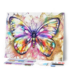 Laden Sie das Bild in den Galerie-Viewer, Diamond Painting | Diamond Painting - Butterfly and Colors | animals butterflies Diamond Painting Animals | FiguredArt