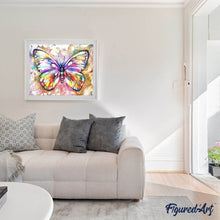 Laden Sie das Bild in den Galerie-Viewer, Diamond Painting | Diamond Painting - Butterfly and Colors | animals butterflies Diamond Painting Animals | FiguredArt