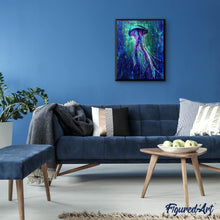 Laden Sie das Bild in den Galerie-Viewer, Diamond Painting | Diamond Painting - Jellyfish | animals Diamond Painting Animals | FiguredArt