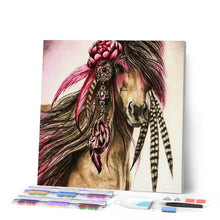 Laden Sie das Bild in den Galerie-Viewer, Diamond Painting | Diamond Painting - Party Horse | animals Diamond Painting Animals horses | FiguredArt