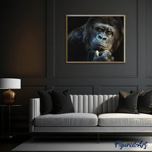 Laden Sie das Bild in den Galerie-Viewer, Diamond Painting | Diamond Painting - Gorilla | animals Diamond Painting Animals monkeys | FiguredArt