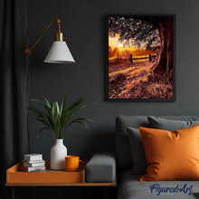 Laden Sie das Bild in den Galerie-Viewer, Diamond Painting | Diamond Painting - Countryside Daybreak | Diamond Painting Landscapes landscapes | FiguredArt
