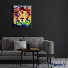 Laden Sie das Bild in den Galerie-Viewer, Diamond Painting | Diamond Painting - Lions Head | animals Diamond Painting Animals lions | FiguredArt