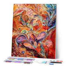 Laden Sie das Bild in den Galerie-Viewer, Diamond Painting | Diamond Painting - Abstract Peacocks | animals Diamond Painting Animals peacocks | FiguredArt