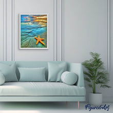 Laden Sie das Bild in den Galerie-Viewer, Diamond Painting | Diamond Painting - Starfish | animals Diamond Painting Animals | FiguredArt