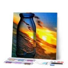 Laden Sie das Bild in den Galerie-Viewer, Diamond Painting | Diamond Painting - Reflections in a Bottle | Diamond Painting Landscapes landscapes | FiguredArt