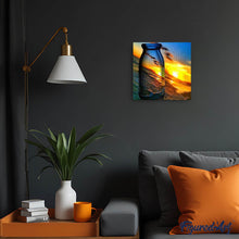 Laden Sie das Bild in den Galerie-Viewer, Diamond Painting | Diamond Painting - Reflections in a Bottle | Diamond Painting Landscapes landscapes | FiguredArt