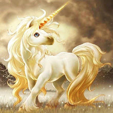 Laden Sie das Bild in den Galerie-Viewer, Diamond Painting, Weißes Einhorn