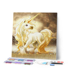 Laden Sie das Bild in den Galerie-Viewer, Diamond Painting | Diamond Painting - White Unicorn | animals Diamond Painting Animals unicorns | FiguredArt