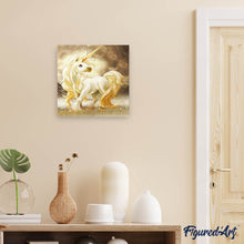 Laden Sie das Bild in den Galerie-Viewer, Diamond Painting | Diamond Painting - White Unicorn | animals Diamond Painting Animals unicorns | FiguredArt
