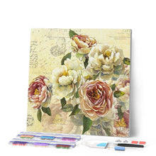 Laden Sie das Bild in den Galerie-Viewer, Diamond Painting | Diamond Painting - Ancient Bouquet | Diamond Painting Flowers flowers | FiguredArt