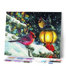 Laden Sie das Bild in den Galerie-Viewer, Diamond Painting | Diamond Painting - Birds and Lantern | animals birds Diamond Painting Animals | FiguredArt