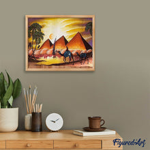 Laden Sie das Bild in den Galerie-Viewer, Diamond Painting – Die Pyramiden