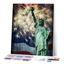 Laden Sie das Bild in den Galerie-Viewer, Diamond Painting | Diamond Painting - Statue of Liberty | cities Diamond Painting Cities | FiguredArt