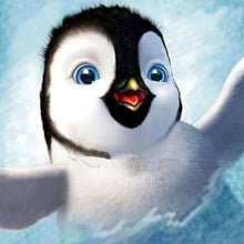 Laden Sie das Bild in den Galerie-Viewer, Diamond Painting, Pinguin Baby