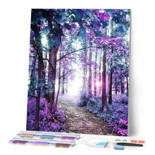 Laden Sie das Bild in den Galerie-Viewer, Diamond Painting | Diamond Painting - Colorful Forest | Diamond Painting Landscapes landscapes | FiguredArt