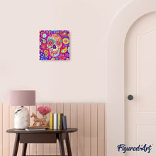 Laden Sie das Bild in den Galerie-Viewer, Diamond Painting | Diamond Painting - Psychedelic Skull | Diamond Painting Other other | FiguredArt