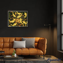 Laden Sie das Bild in den Galerie-Viewer, Diamond Painting – Golden Koi-Karpfen
