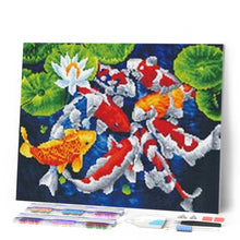 Laden Sie das Bild in den Galerie-Viewer, Diamond Painting – Japanischer Koi-Karpfen