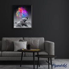 Laden Sie das Bild in den Galerie-Viewer, Diamond Painting | Diamond Painting - Elephant and Colors | animals Diamond Painting Animals elephants | FiguredArt