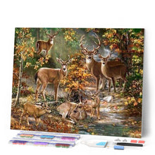Laden Sie das Bild in den Galerie-Viewer, Diamond Painting | Diamond Painting - Deer Family | animals Diamond Painting Animals | FiguredArt