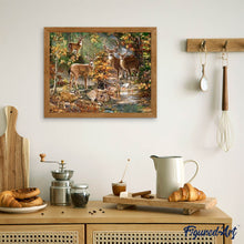 Laden Sie das Bild in den Galerie-Viewer, Diamond Painting | Diamond Painting - Deer Family | animals Diamond Painting Animals | FiguredArt