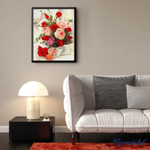Laden Sie das Bild in den Galerie-Viewer, Diamond Painting | Diamond Painting - Pretty Roses | Diamond Painting Flowers flowers | FiguredArt