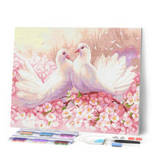 Laden Sie das Bild in den Galerie-Viewer, Diamond Painting – Paar Tauben