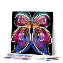 Laden Sie das Bild in den Galerie-Viewer, Diamond Painting | Diamond Painting - Bright Butterfly | animals butterflies Diamond Painting Animals | FiguredArt