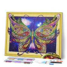 Laden Sie das Bild in den Galerie-Viewer, Diamond Painting | Diamond Painting - Butterfly Kashmir | animals butterflies Diamond Painting Animals | FiguredArt