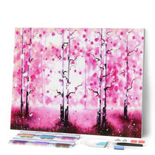 Laden Sie das Bild in den Galerie-Viewer, Diamond Painting | Diamond Painting - Leafless trees | Diamond Painting Landscapes landscapes trees | FiguredArt