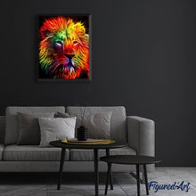 Laden Sie das Bild in den Galerie-Viewer, Diamond Painting | Diamond Painting - Lion Orange Colors | animals Diamond Painting Animals lions | FiguredArt