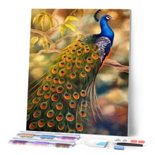 Laden Sie das Bild in den Galerie-Viewer, Diamond Painting | Diamond Painting - Female Peacock | animals Diamond Painting Animals peacocks | FiguredArt