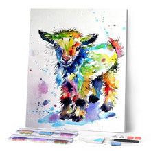 Laden Sie das Bild in den Galerie-Viewer, Diamond Painting | Diamond Painting - Goat Pop Art | animals Diamond Painting Animals pop art | FiguredArt