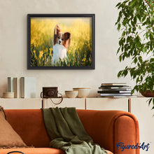 Laden Sie das Bild in den Galerie-Viewer, Diamond Painting – Kleiner Hund auf dem Feld | Figured'Art