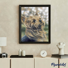 Laden Sie das Bild in den Galerie-Viewer, Diamond Painting – Porträt eines schönen Hundes