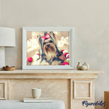 Laden Sie das Bild in den Galerie-Viewer, Diamond Painting – Niedlicher Hund | Figured'Art